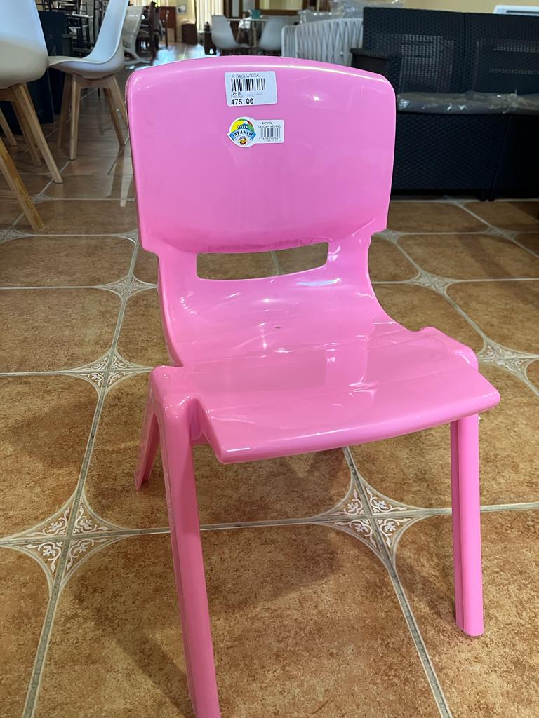 Acan Plastiforte Silla de Plástico Color Rosa para Niños